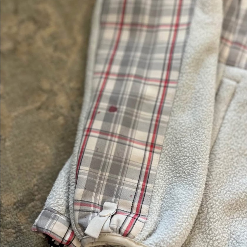 North Face Patterned Fleece Size Medium - image 3